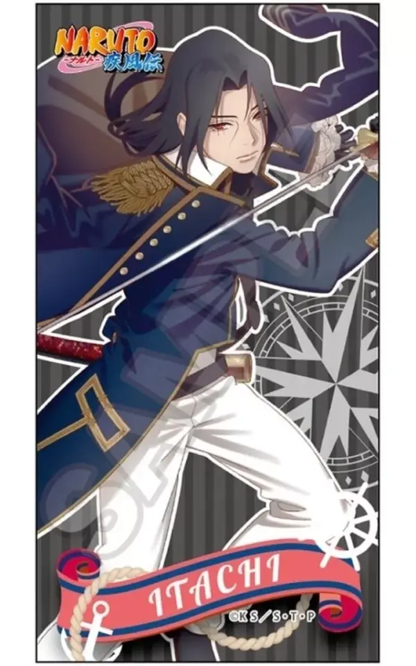 Sticker Uchiha Itachi Marine Look Naruto Shippuden In Animate F/S-M503 from japa