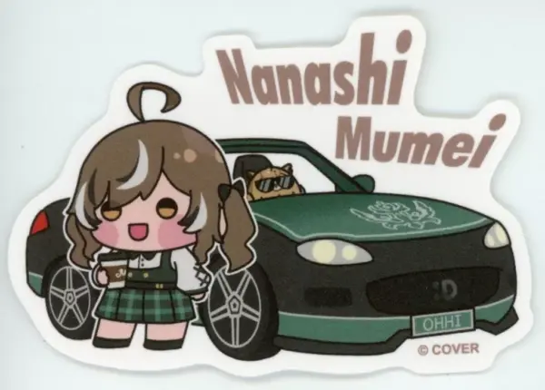 Sticker Seven Poems Mumei Eurobeat Virtual Youtuber Hololive English Remix Album