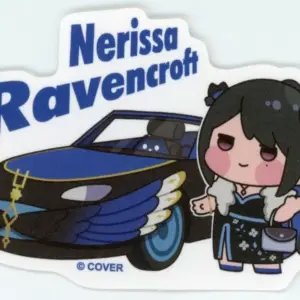 Sticker Nerissa Ravencroft Eurobeat Virtual Youtuber Hololive English Remix F/S-