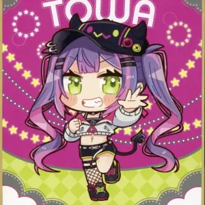 Paper Products Touya Towa Mini Character Virtual Youtuber Hololive Joypolis Fanc