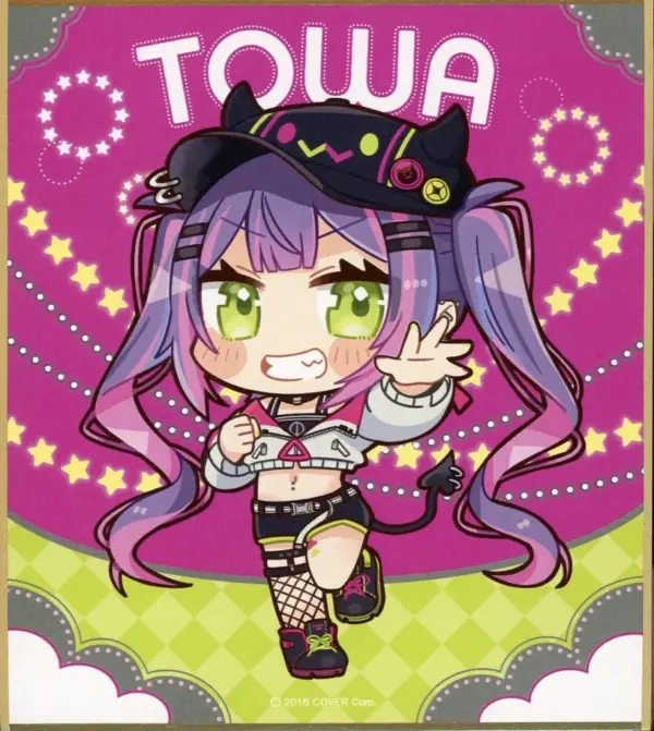 Paper Products Touya Towa Mini Character Virtual Youtuber Hololive Joypolis Fanc