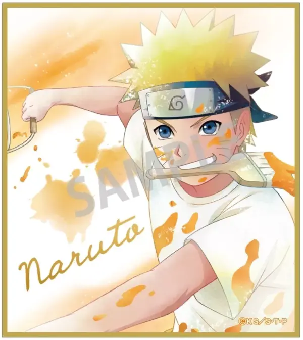 Paper Products Uzumaki Naruto Shippuden Trading Mini Color Paint Kamiani Touch F