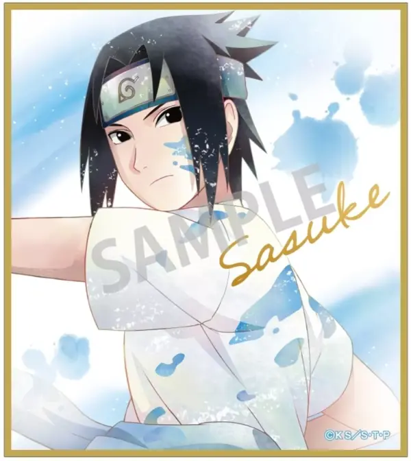 Paper Products Uchiha Sasuke Naruto Shippuden Trading Mini Color Paint Kamiani T