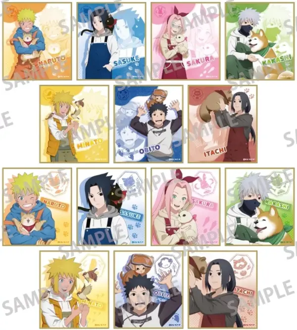 Paper Products Box Naruto Shippuden Trading Mini Color Boyfriend Animal F/S-M503