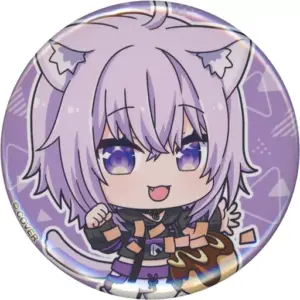 Badge Pins Nekomata Okayuka Virtual Youtuber Hololive Bakudan Yaki Honpo Trading