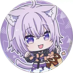 Badge Pins Nekomata Okappo 76Mm Can Virtual Youtuber Hololive Bakudan Yakihonpo