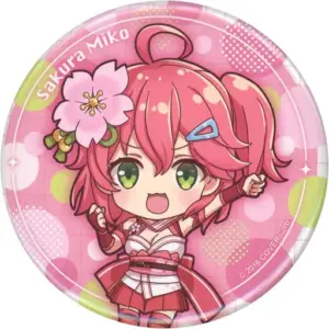Badge Pins Sakura Miko Hololive Super Expo 2022 Trading Can 0Th Generation, Limi