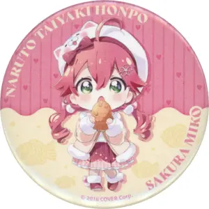 Badge Pins Sakura Miko Mini Character/Clothing/Pink Virtual Youtuber Hololive Na