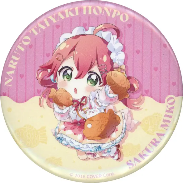 Badge Pins Sakura Miko Mini Character/New Year'S Costume Virtual Youtuber Hololi