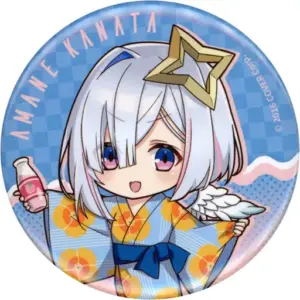 Badge Pins Amane Kanata Virtual Youtuber Hololive Gokurakuyu Raku Spa Collaborat