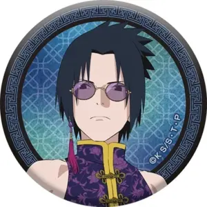 Badge Pins Uchiha Sasuke Naruto Shippuden Can Collection China Ver. F/S-M503 fro