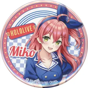Badge Pins Sakura Miko Diner-Style Costume Virtual Youtuber Hololive Lawson Can