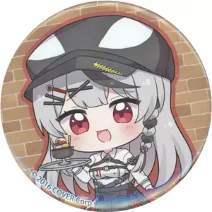 Badge Pins Sakasha Kuroe Mini Character Virtual Youtuber Hololive Holox Cafe - S