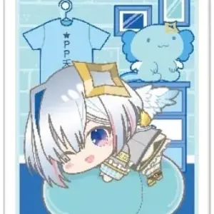 Badge Pins Amane Kanata Hololive Hagumitsu Square Can D F/S-S501 from japan Rare