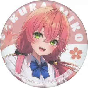 Badge Pins Sakura Miko Original Can Virtual Youtuber Hololive Shiranui Construct