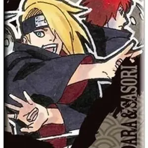 Badge Pins Deidara Scorpion Naruto Square Can Narutop99 F/S-M503 from japan Rare