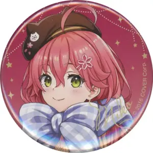 Badge Pins Sakura Miko Date Clothes Outfit Virtual Youtuber Hololive Lawson Can