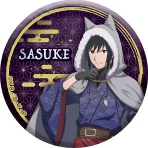 Badge Pins Uchiha Sasuke Name Notation Naruto Shippuden Can Collection F/S-M503