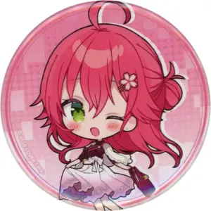 Badge Pins Sakura Miko Private Clothes Virtual Youtuber Hololive Tree Village Ho