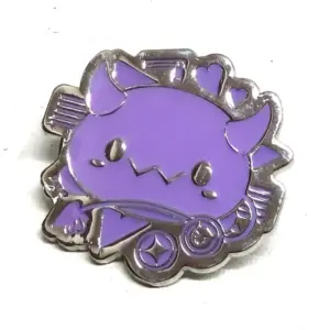 Badge Bins Towa Holo Emblem Pin Virtual Youtuber Hololive F/S-M503 from japan Ra