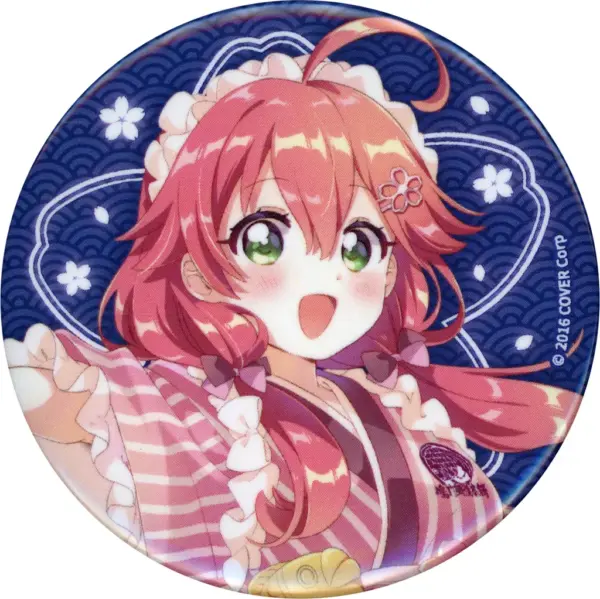 Badge Bins Sakura Miko Life/Poster Girl Ver. Virtual Youtuber Hololive Naruto Ta
