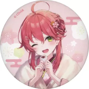 Badge Bins Sakura Miko Virtual Youtuber Hololive Horokaru Kyoto Edition Trading