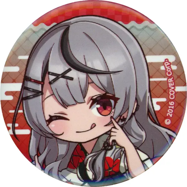 Badge Binz Sakasha Kuroe Virtual Youtuber Hololive Gokurakuyu Raku Spa Collabora