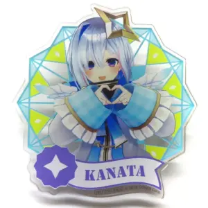 Badge Bins Amane Kanata Mini Acrylic Virtual Youtuber Hololive Joypolis Fancy Pa