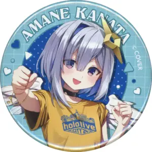 Badge Bins Amane Kanata Virtual Youtuber Hololive City 24 In Hirakata Park Can F