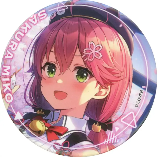 Badge Bin'S Sakura Miko Birthday Commemoration 2021 Virtual Youtuber Hololive -A
