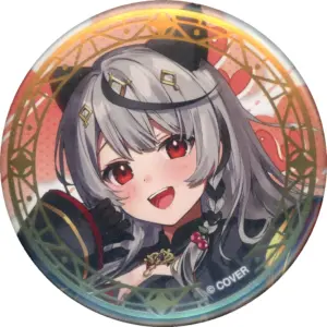 Badge Binz Sakasha Kuroe Life Virtual Youtuber Hololive Magical Girl Hollowitch