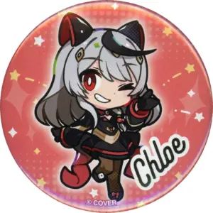 Badge Binz Sakasha Kuroe Sd Virtual Youtuber Hololive Magical Girl Hollowitch Ra