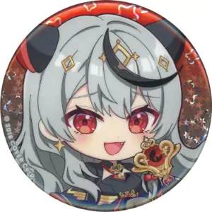 Badge Binz Sakasha Kuroe Magical Girl Virtual Youtuber Hololive Hololitch Exhibi