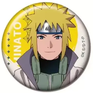 Badge Binz Namikaze Minato Naruto Shippuden Can A Box F/S-M503 from japan Rare