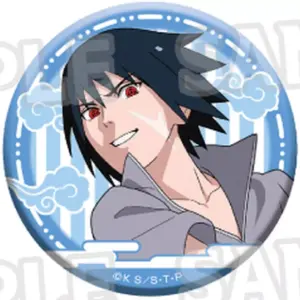 Badge Bins Uchiha Sasuke Naruto Shippuden Original Can Collection Training Ver.