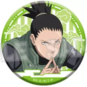 Badge Bins Nara Shikamaru Naruto Shippuden Original Can Collection Training Ver.