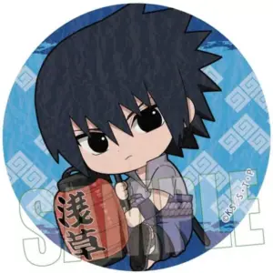 Badge Binz Uchiha Sasuke Naruto Shippuden Trading Japanese Paper-Style Can Gyugy