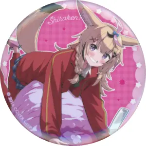 Badge Bins Omaru Polka Sweets Virtual Youtuber Hololive Knowledge Study Group Pa