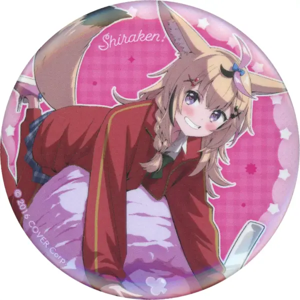Badge Bins Omaru Polka Sweets Virtual Youtuber Hololive Knowledge Study Group Pa