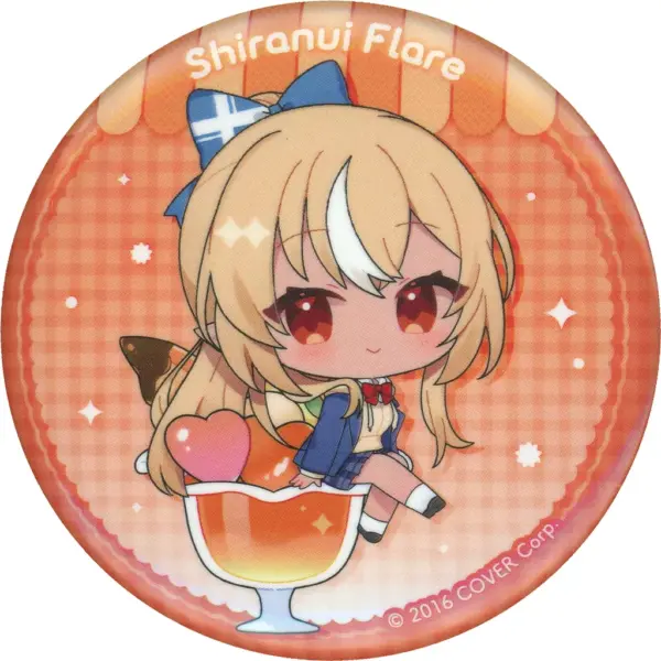 Badge Bins Shiranuifu Virtual Youtuber Hololive Knowledge Research Group Sweets