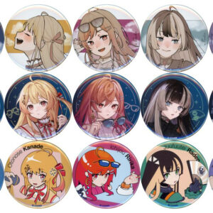 Badge Binz All 15 Types Set Virtual Youtuber Hololive Regloss S Playlist 04 Rand