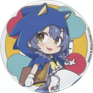 Badge Bins Inugami Korone Sonic Can Virtual Youtuber Hololive The Hedgehog Koro