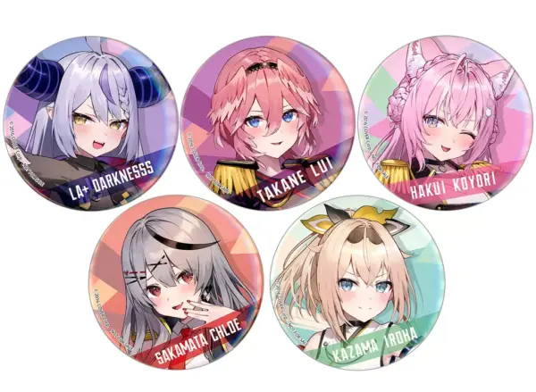 Badge Binz Takamine Louis Hiroyori Sakasha Kuroe Laplace Darkness Kazema Iroha C