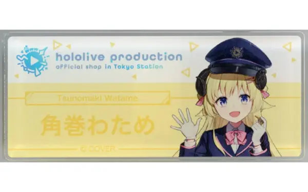 Badge Bins Kakumaki Watame Virtual Youtuber Hololive Production Official Shop In