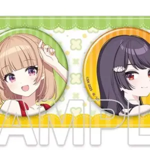 Badge Bins Shida Kuroba Kachi Shirakusa Series Complete Memorial Set Of 2 Can Ba