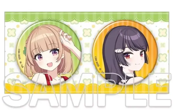 Badge Bins Shida Kuroba Kachi Shirakusa Series Complete Memorial Set Of 2 Can Ba