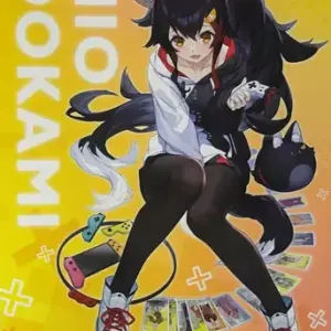 Tapestry Ogami Mio Costume 2/Clothing White B2 Virtual Youtuber Hololive Caputor