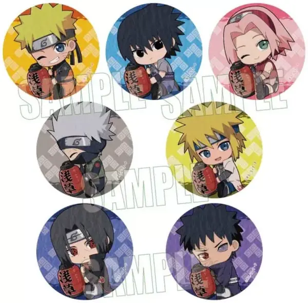 Badge Bin'S Box Naruto Shippuden Trading Japanese Paper-Style Can Gyugyutto Asak