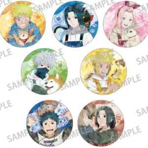 Badge Bin'S Box Naruto Shippuden Trading Hologram Can Badge, Young Animal F/S-M5