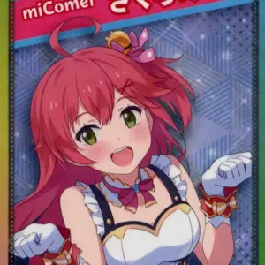 Character Card Sakura Miko Virtual Youtuber Unit Fes. Vills Trading Webpon Only